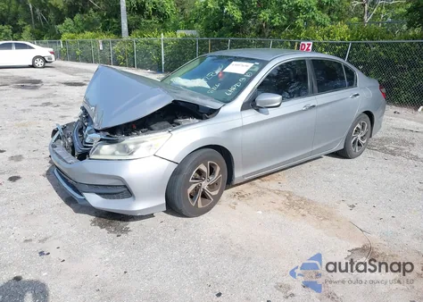 2016 Honda Accord Lx z USA, uszkodzony, nr VIN 1HGCR2F30GA059281